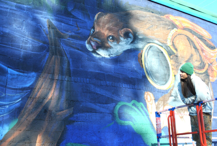 Dripped on the Road artists talk mural inspirations; community